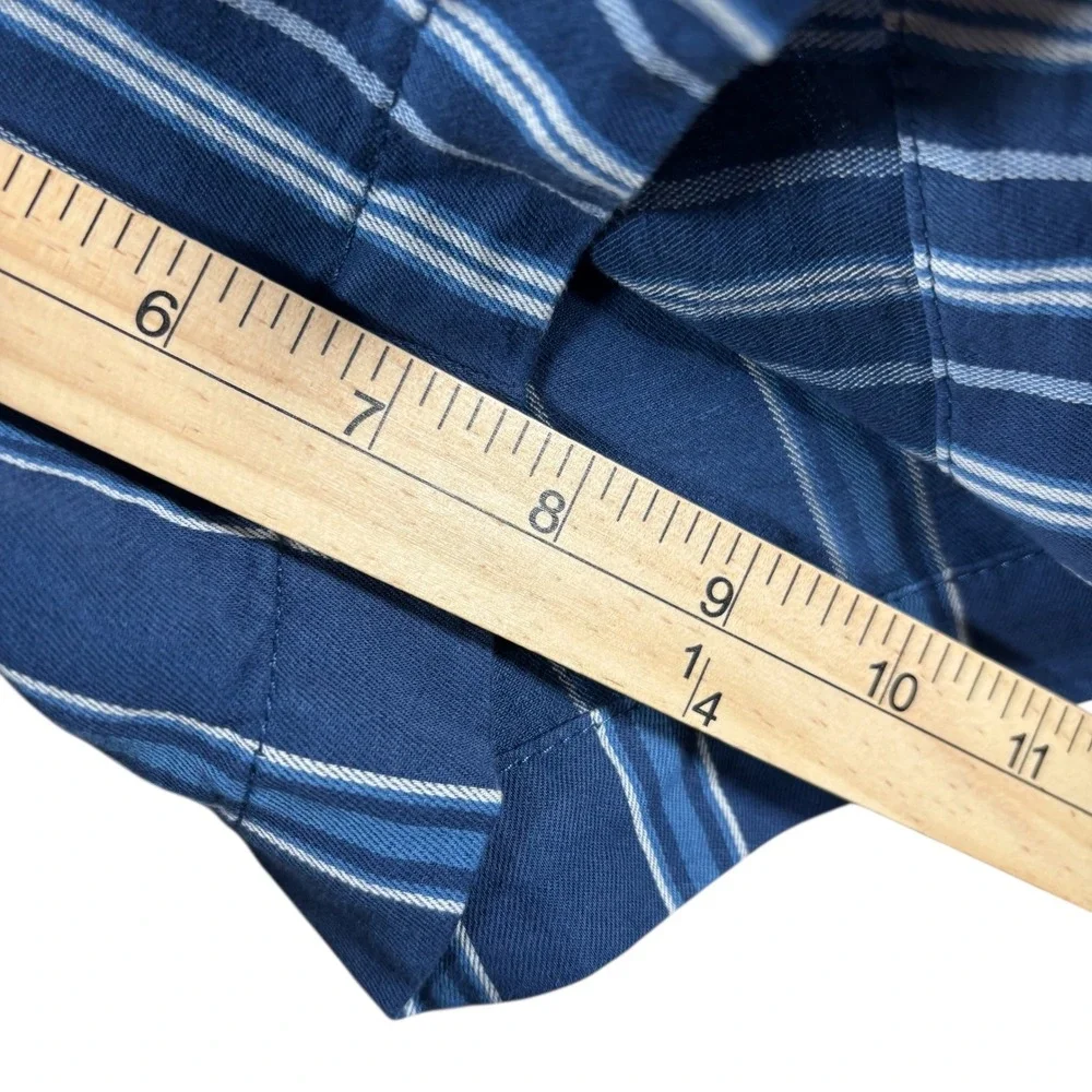 NWT Banana Republic Men Striped Linen Shorts XL Vacation Classic Ombra Old Money